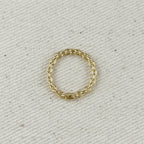 Gold Crafted Chain Ring