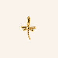 18k Gold Filled Dragonfly Charm