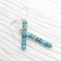 Sea And Stone Turquoise Dangle Earrings
