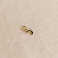 Gold Mini Crescent Moon Charm