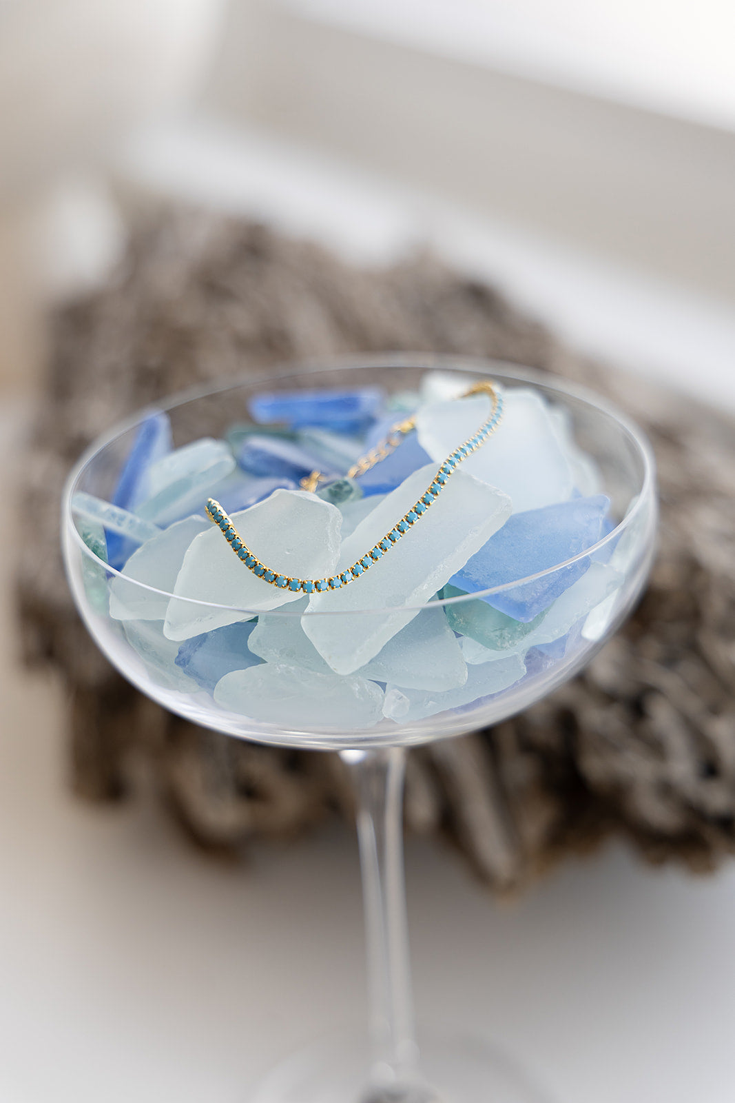 Carlee Turquoise Tennis Bracelet