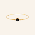 Carrie Onyx Bezel Wrapped Bracelet, Size 7 in.