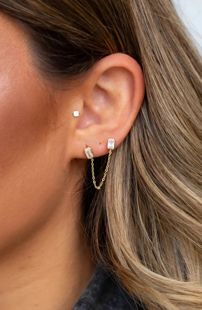 Cassie Double Studs in Georgia