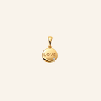 Circle Of Love Charm with CZ