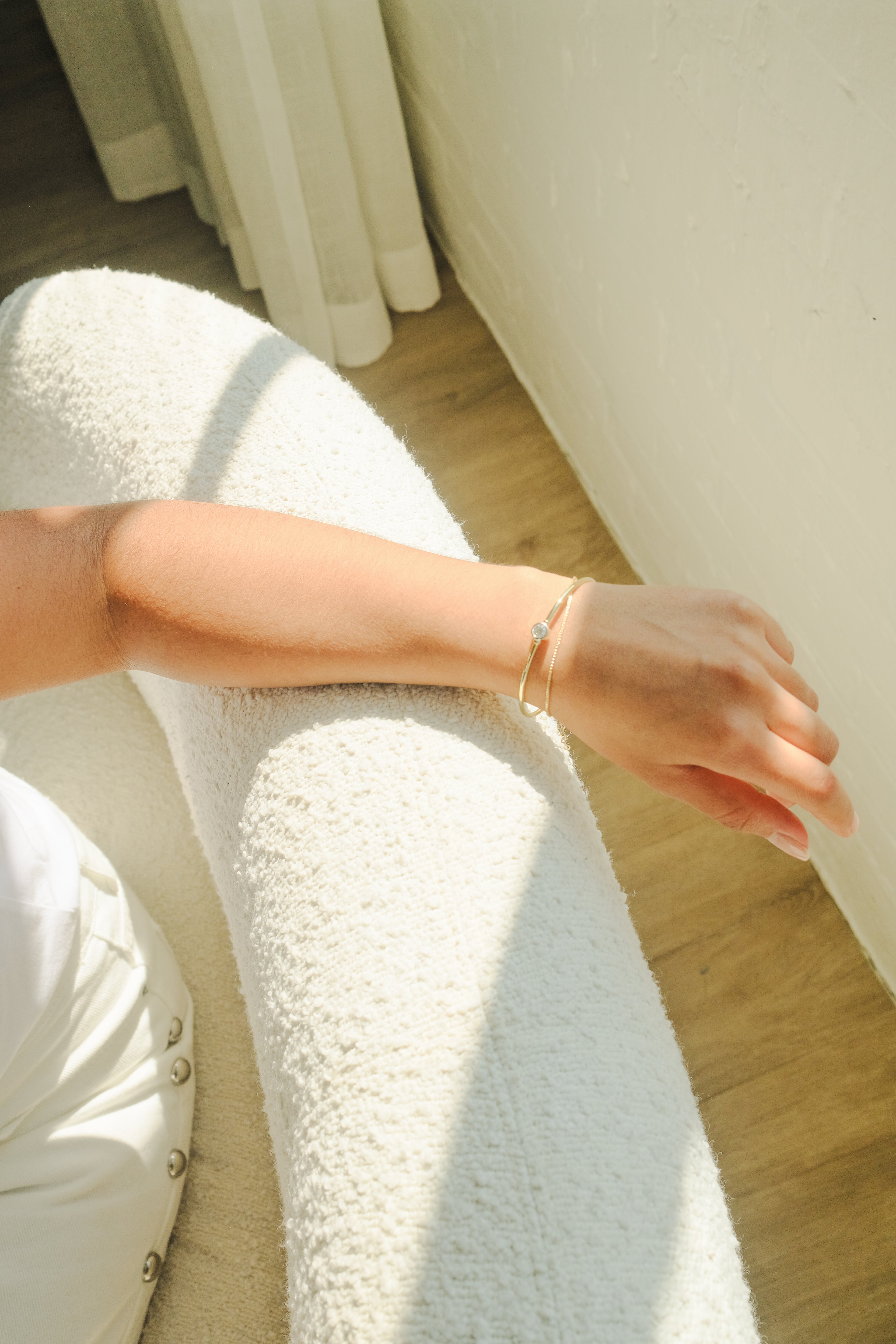 Dustin Heirloom Bangle in Gold