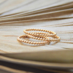 Beaded Stacking Ring