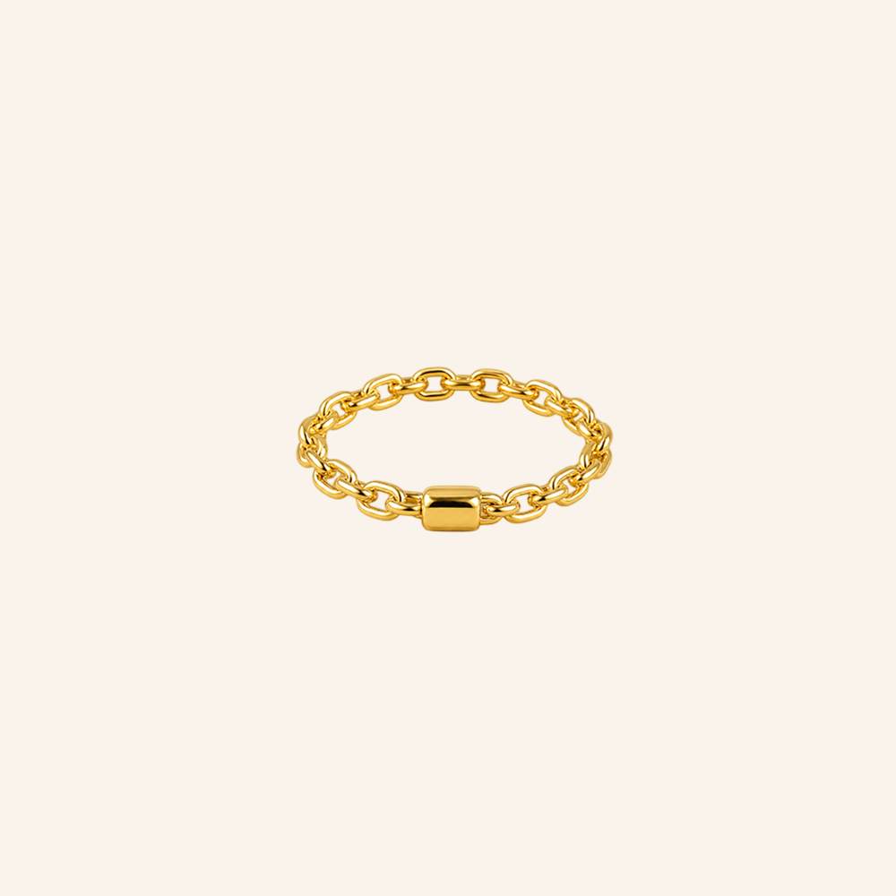 The Gilded Link Ring