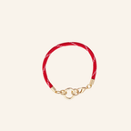 Goldie Cord Charm Bracelet