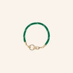 Goldie Cord Charm Bracelet