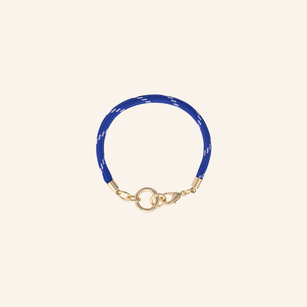 Goldie Cord Charm Bracelet