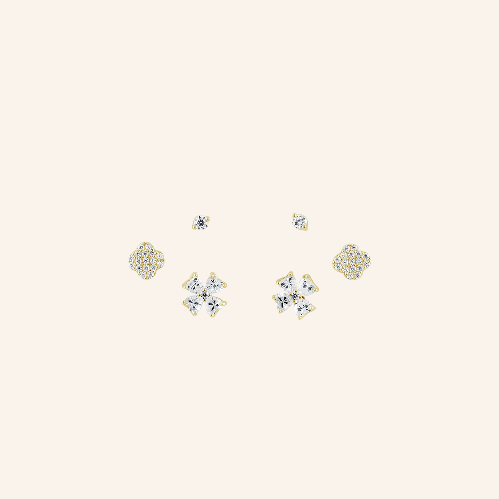 Happy-Go-Lucky Earring Set