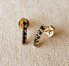 Five Points Crystal Stud Earrings
