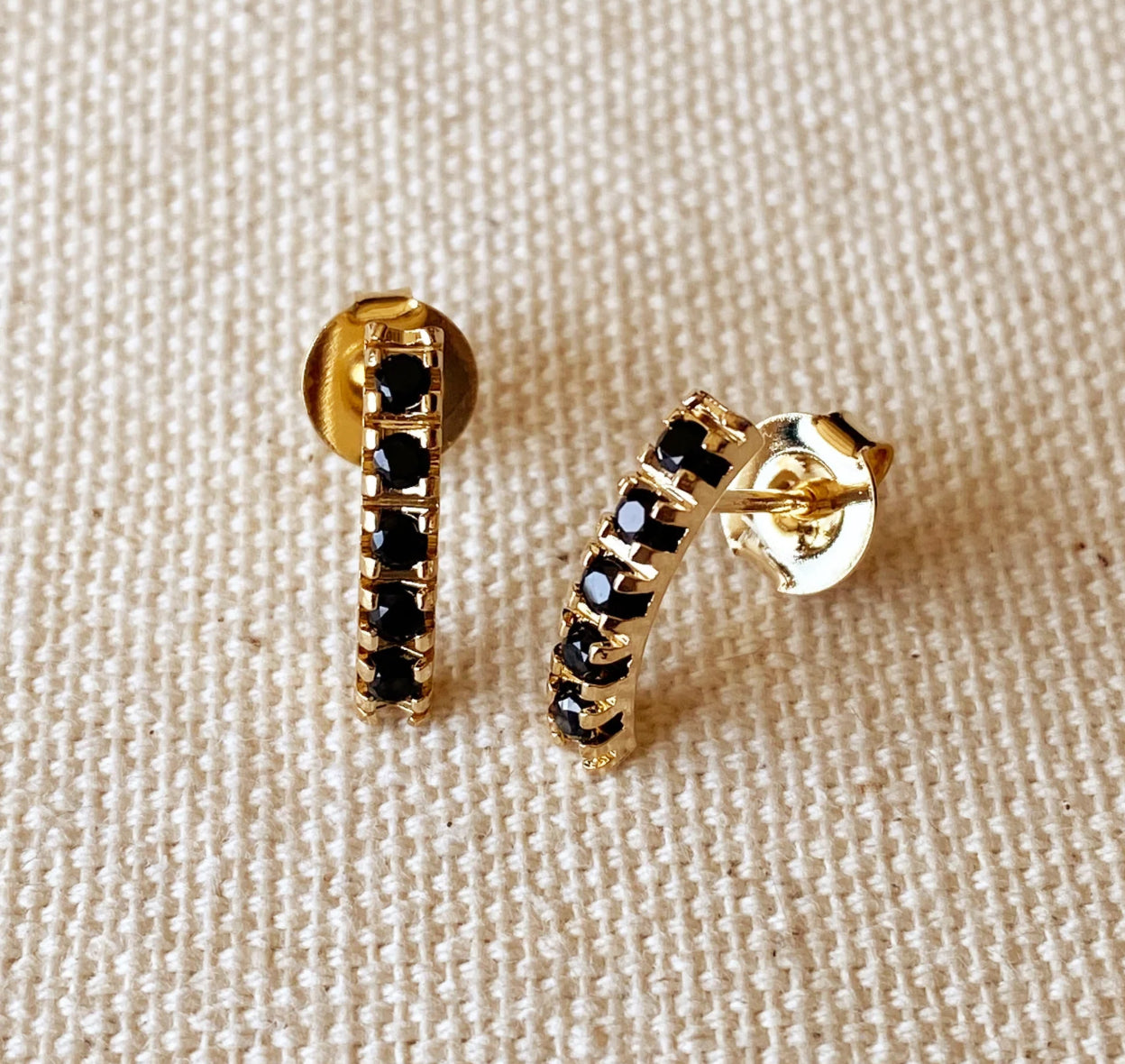 Five Points Crystal Stud Earrings
