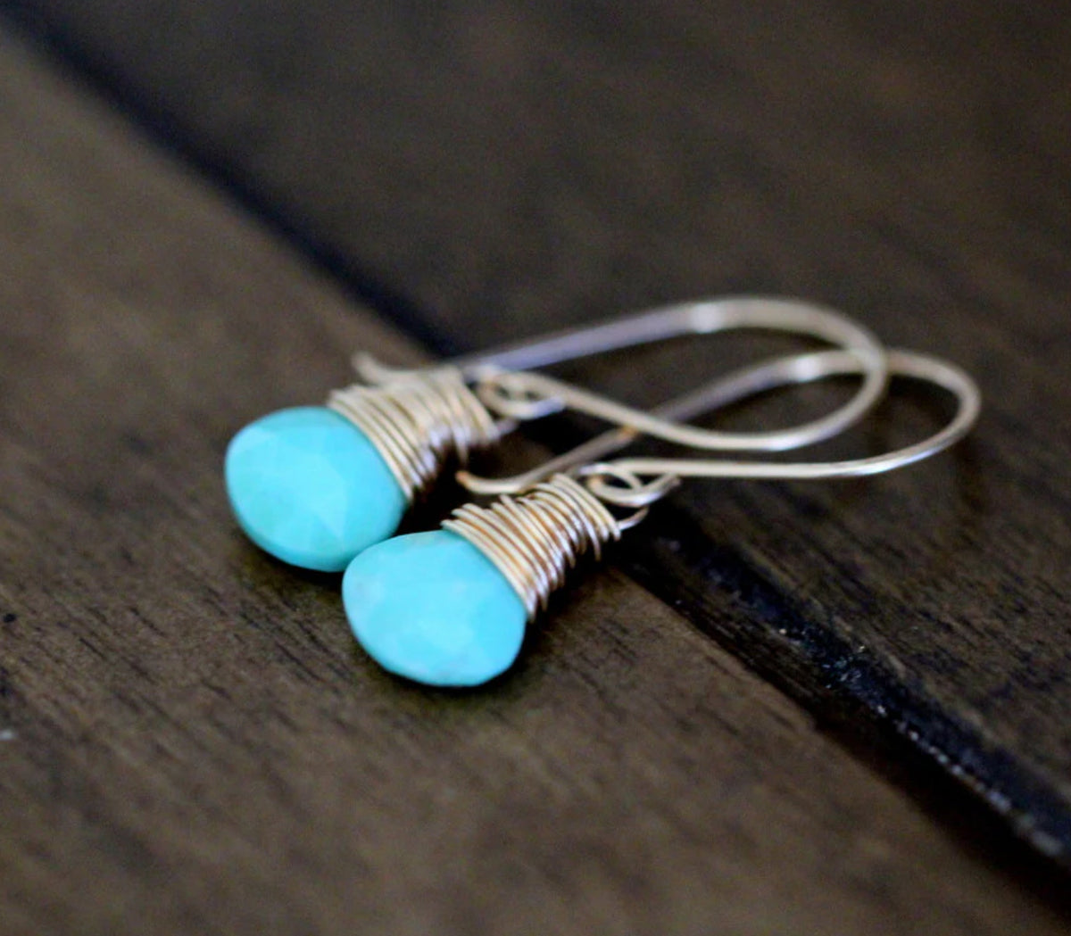 TURQUOISE DROP EARRINGS