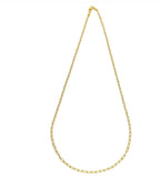 18k Gold Filled 2.5mm Cable Link Chain 18”