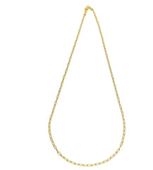 18k Gold Filled 2.5mm Cable Link Chain