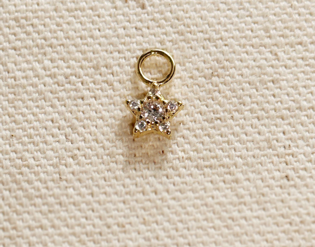 Sparkling Mini Star Charm
