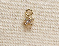 Sparkling Mini Star Charm