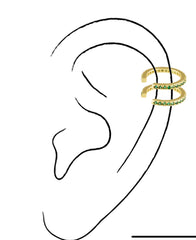 SPARKLE PAVE EAR CUFF
