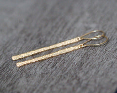 LONG AND LEAN BAR EARRINGS