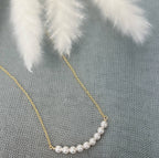 Shoreline Pearl Bar Necklace