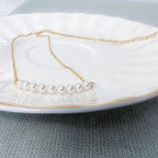Shoreline Pearl Bar Necklace