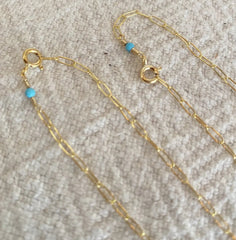 The “Carlee” Gold Anklet