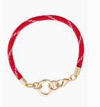 Goldie Cord Charm Bracelet