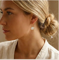 Gilded Smoke Earring