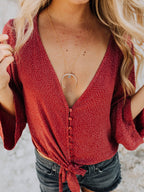 Gold Fete Necklace, Size 18 in.