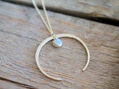 Gold Fete Necklace, Size 18 in.