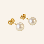 Lila Classic Pearl Stud