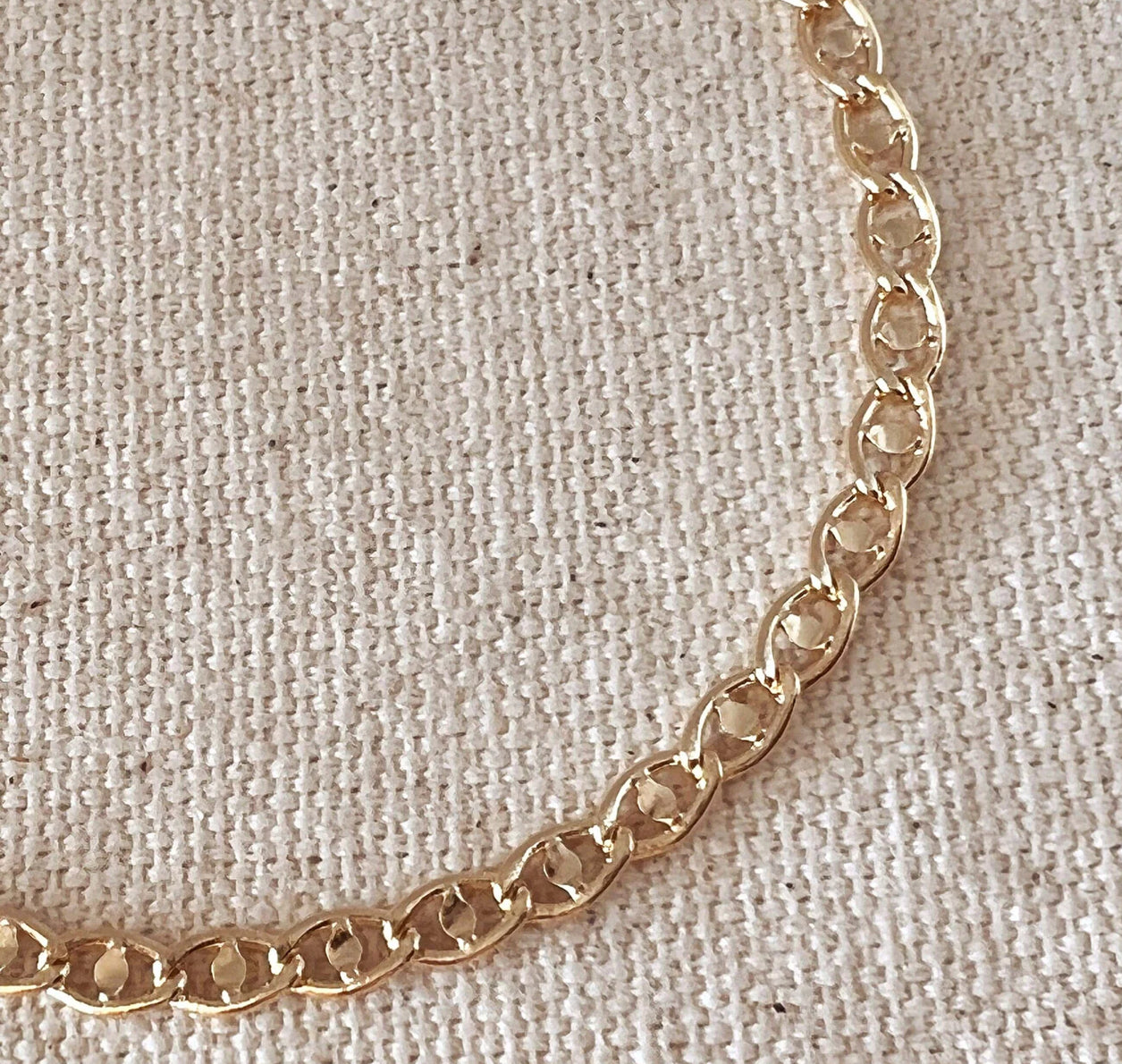 Fancy Mariner 18k Gold Filled Bracelet