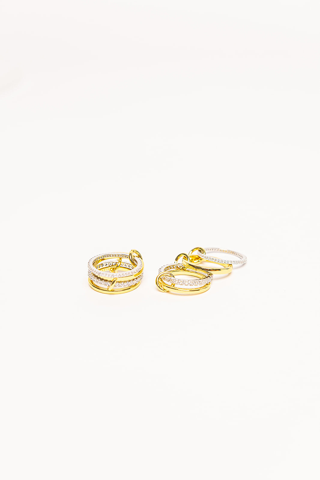 Mina Pave Stacked Ring