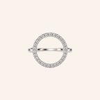 Open Arms Pave Ring