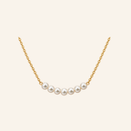 Shoreline Pearl Bar Necklace