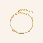 Starfall Paperclip Bracelet