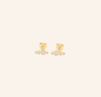 The Bond Earrings in Gold