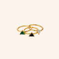 Trillion Solitaire Ring