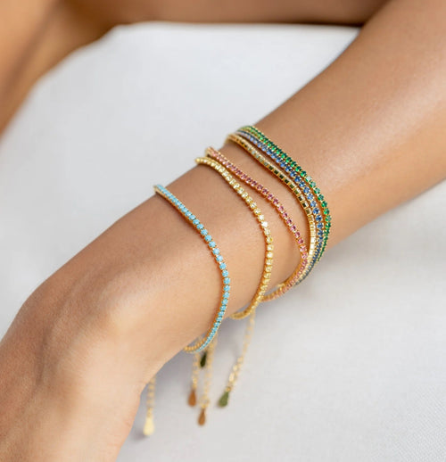 Turquoise Tennis Bracelet in Georgia