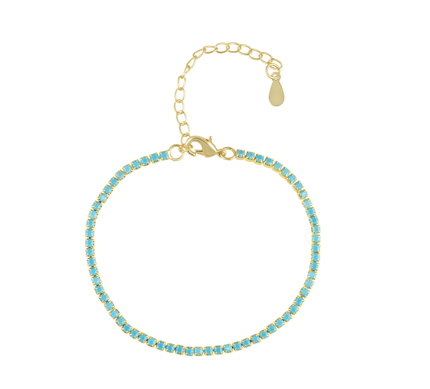 Turquoise Tennis Bracelet in Georgia