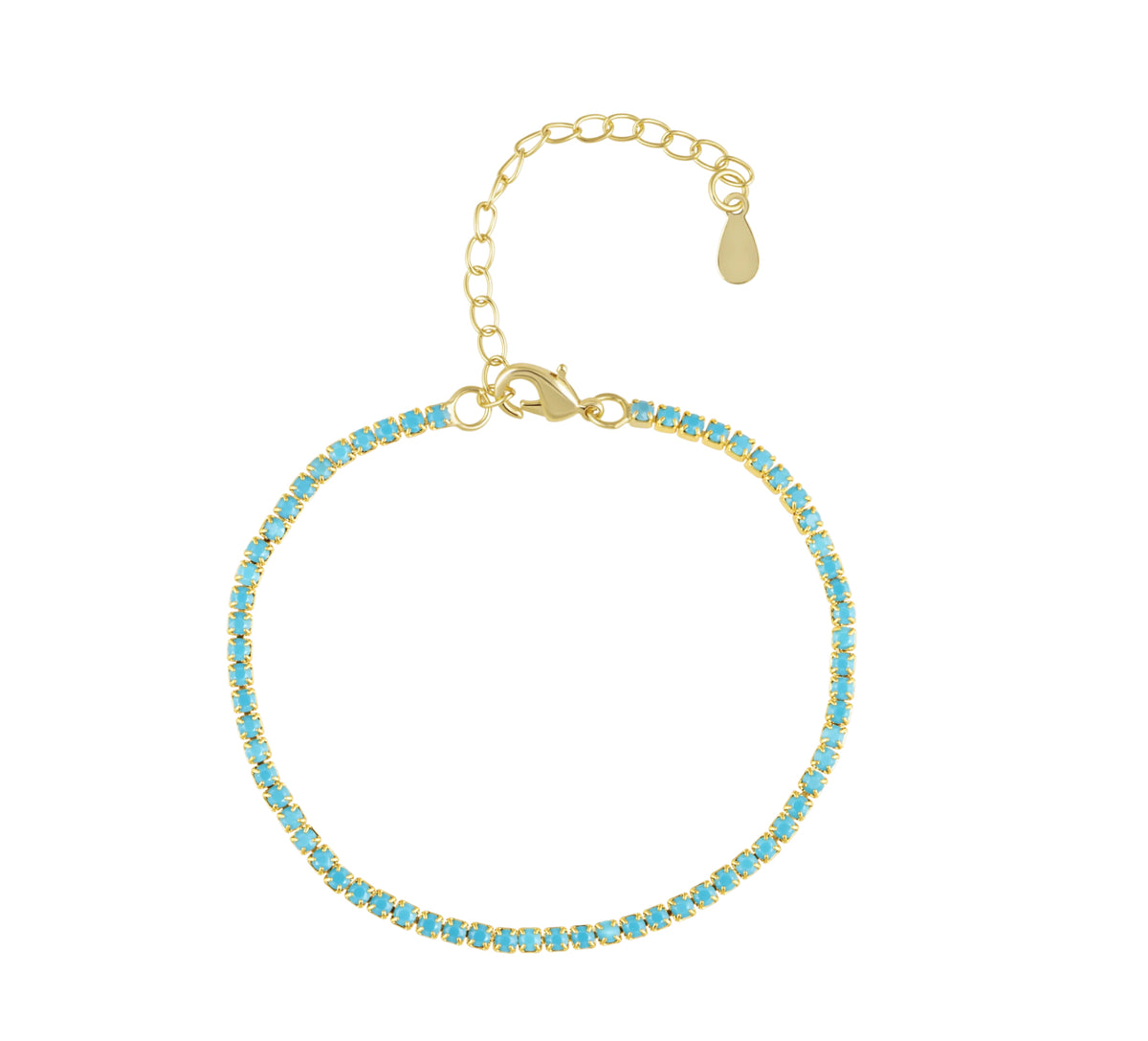 Turquoise Tennis Bracelet in Georgia