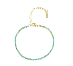Turquoise Tennis Bracelet in Georgia