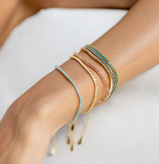 Turquoise Tennis Bracelet in Georgia